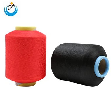 Mit Polyester überzogenes Garn